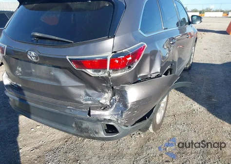 2016 Toyota Highlander Limited V6 из США, поврежденный, VIN 5TDDKRFH1GS239562